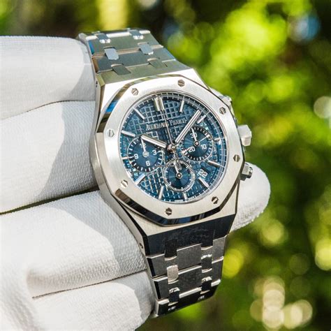 audemars piguet royal oak chronograph white|audemars piguet royal oak donna.